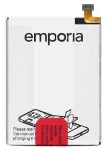 Emporia AK-V188-BC Ersatzteil für Mobiltelefon Akku Schwarz, Weiß
