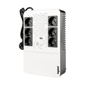 Legrand Keor ASI MULTIPLUG 600 FR UPS, line-interactive technology, 0.6 kVA, 360 W, 6 x AC outlets