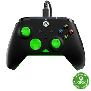 Turtle Beach Rematch Core Svart, Grön USB-gamepad för PC, Xbox, Xbox One, Xbox Series S, Xbox Series X