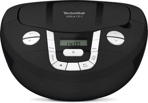 TechniSat VIOLA CD-1 Tragbarer Stereolautsprecher Schwarz 2 W
