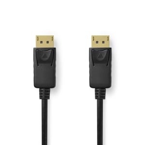 Nedis CCGL37014BK30 kabel DisplayPort 3 m Czarny