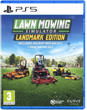 Curve Games Lawn Mowing Simulator - Landmark Edition Chińska uproszczona, Chińska tradycyjna, Niemiecki, Angielski, Hiszpański, Francuska, Japońska, koreańska, Polski, Portugalski, Rosyjski PlayStation 5