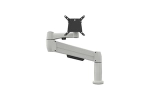 BakkerElkhuizen Space-arm Single 61 cm (24") Skrivbord Vitt