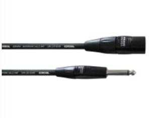 Cordial CIM 5 MP kabel audio 5 m XLR (3-pin) 6.35mm Czarny