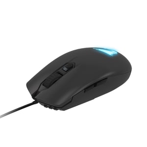 GIGABYTE AORUS M2 Gaming-Maus, beidhändig, USB Typ A, optisch, 6200 DPI