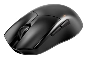 be quiet! Dark Perk Ergo Gaming-mus Högerhänt RF Wireless + USB Type-C Optisk 32000 DPI