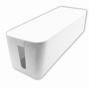 VALUE 19.99.3237 Kabelhållare Kabelbox Vit 1 st.