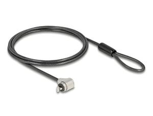 DeLOCK 20974 Cable Clamp, Black, 1.5 m