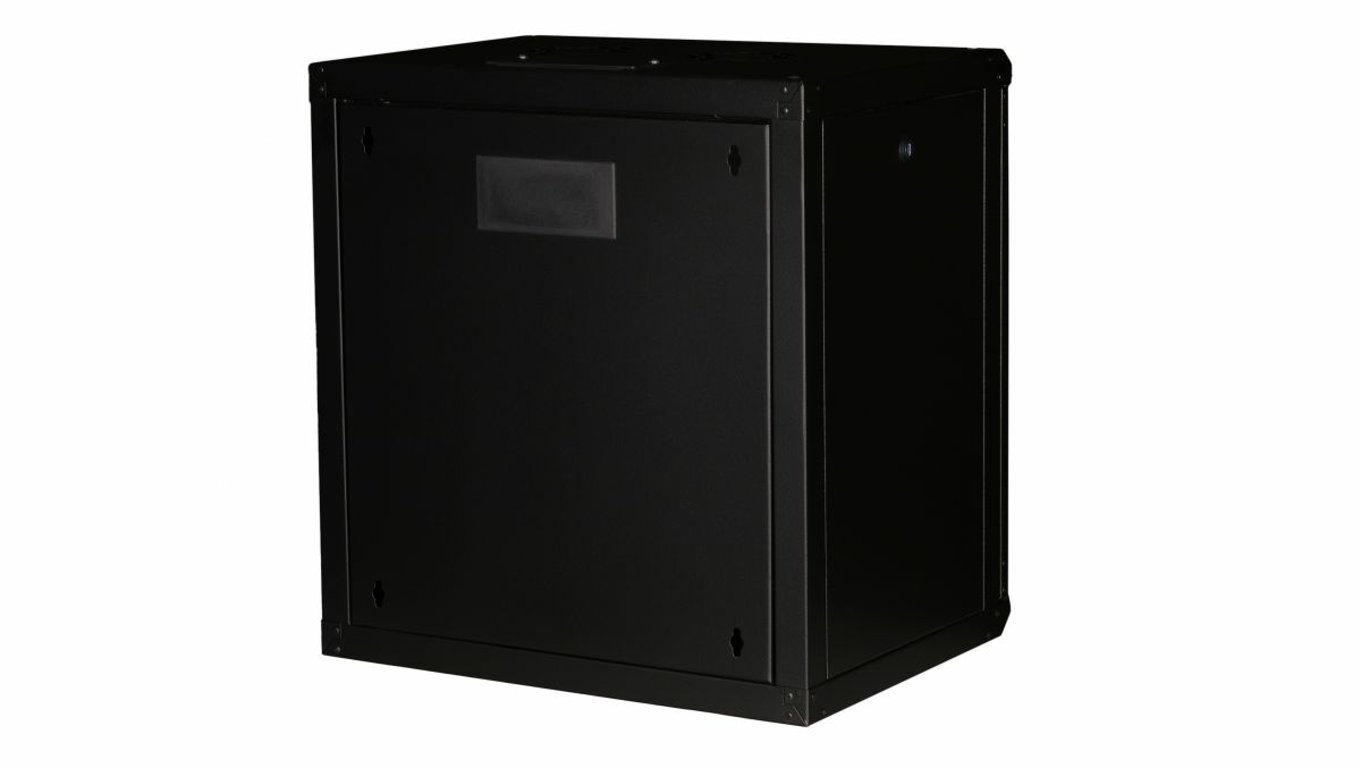 Equip EPM-12-6045-B-CBAA stojak 12U Szafa wisząca Czarny