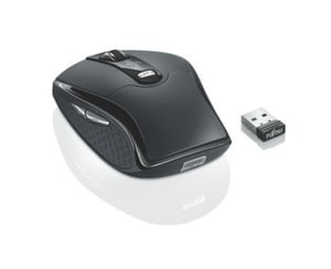 Fujitsu WI660 Maus Büro Beidhändig RF Wireless Track-on-Glass (TOG) 2000 DPI