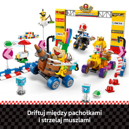 LEGO Super Mario Mario Kart™ – Zestaw Baby Peach i Grand Prix