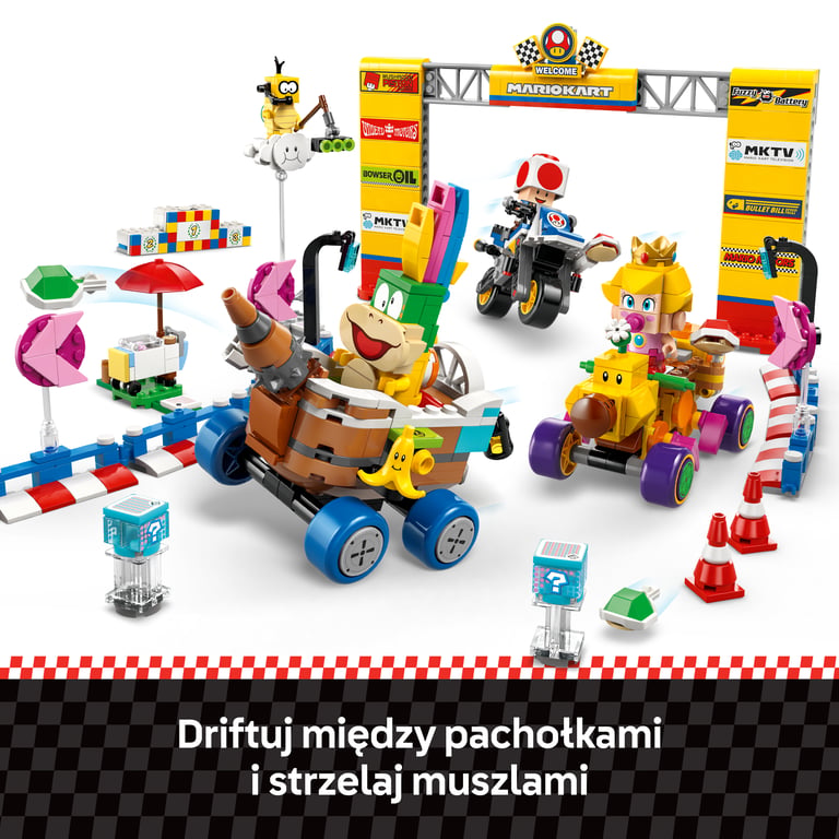 LEGO Super Mario Mario Kart™ – Zestaw Baby Peach i Grand Prix