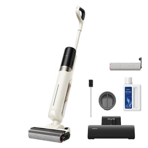 MOVA K30 2-in-1 Upright Vacuum Cleaner, Battery-Powered, Wet and Dry, Bagless, 300 W, Black, White, 2.6 Ah