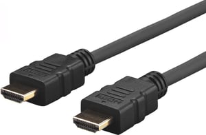 Vivolink PROHDMIHDLSZH2 HDMI-Kabel, 2 m, HDMI Typ A (Standard), schwarz