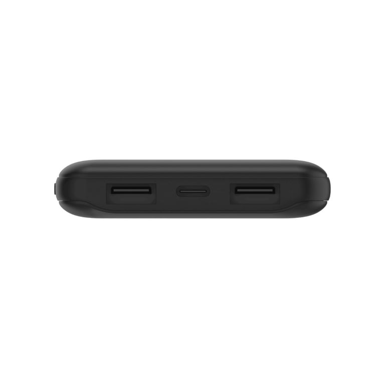 фото Зовнішній акумулятор (павербанк) Belkin 10000mAh 15W Dual USB-A USB-C Black (BPB011BTBK)