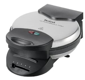 Tefal WM310D 5 våfflor, 1000 W, svart, rostfritt stål