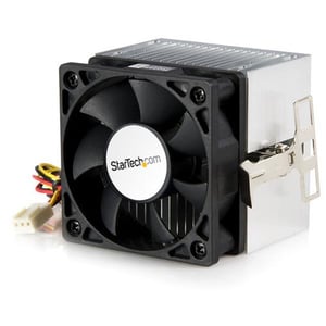 StarTech FANDURONTB Computer Cooling System CPU Heatsink/Fan 6 cm Black