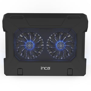 Inca INC-321RX Laptop Cooling Pad, 43.2 cm (17"), Black