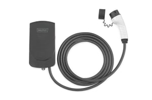 Digitus Wandladestation (Wallbox) für Elektrofahrzeuge und PHEV – 5 m – Typ 2 – dreiphasig – 16 A – 11 kW – schwarz