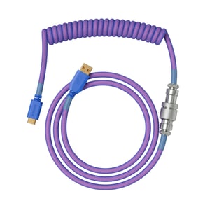 Glorious Gaming GLO-KB-ACC-CBL-COIL-NEB Tastatur-/Mauskabel, violett, 1,4 m
