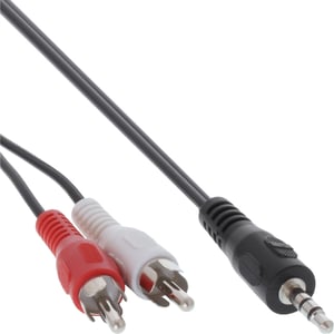 InLine 89930 kabel audio 5 m 3.5mm Czarny