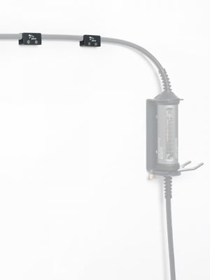 Juice Technology EL-JB2CH organizator na kable Ściana Uchwyt na kabel Biały