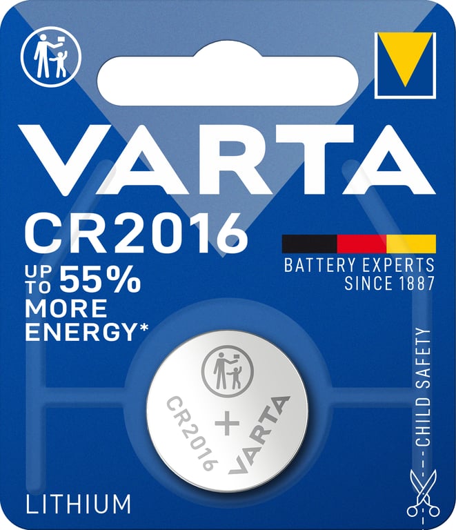 Varta 06016 Jednorazowa bateria CR2016 Lit
