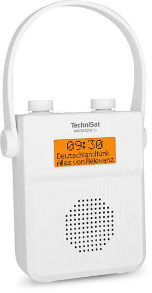 TechniSat DIGITRADIO 30 – V2 Bärbar Analog och digital Vit
