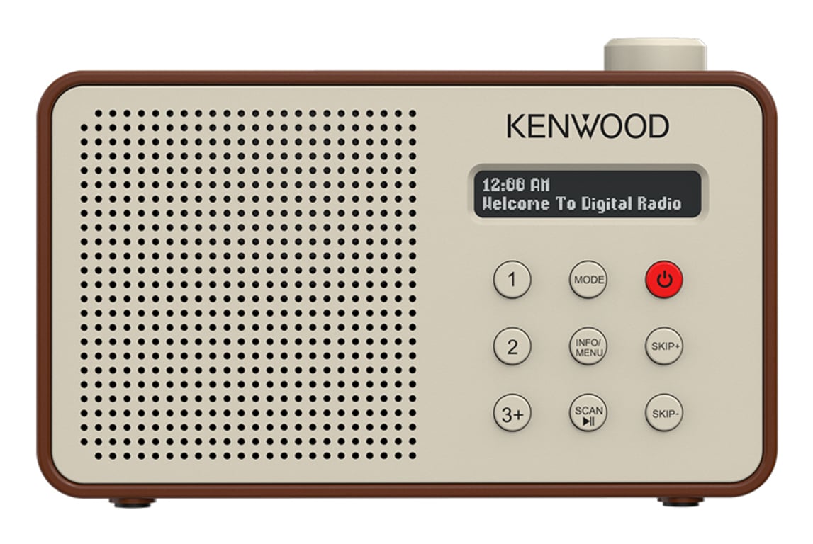 Kenwood CRM25DABT Przenośny Cyfrowy Mokka