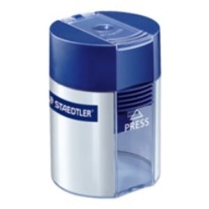 Staedtler 511 001 Anspitzer Handanspitzer Blau, Silber