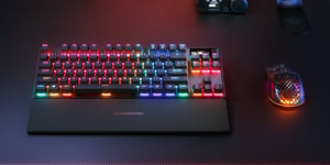 Steelseries APEX PRO TKL WIRELESS GEN 3 Gaming Keyboard USB + RF Wireless + Bluetooth QWERTY UK International Black