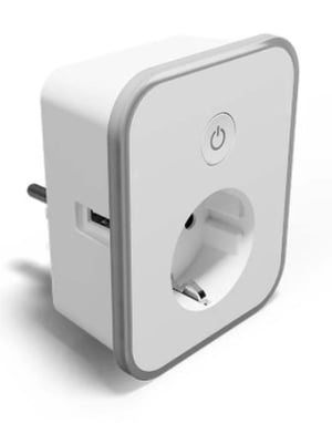 Tesla 8596115815124 smart plugg, vit