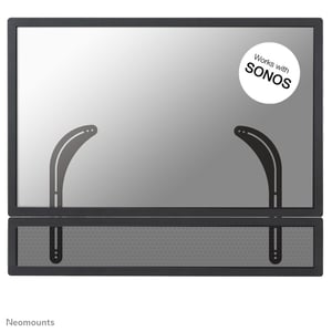Neomounts NM-USP100BLACK högtalarmontering TV-fäste i svart stål