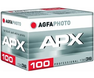 AgfaPhoto APX 100 Prof svartvit negativfilm, 36 bilder.