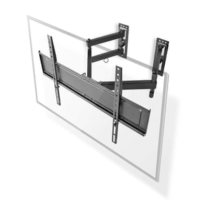 Nedis TVWM5350BK fäste/stativ för bildskärmar 177,8 cm (70") Väggmontering Svart