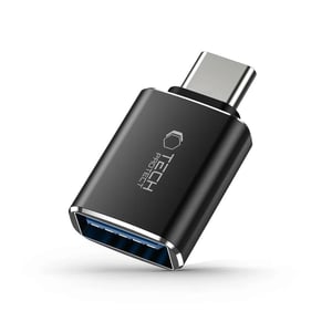 Tech-Protect 9490713932858 przejściówka do kabli USB-C USB-A Czarny