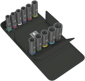 Wera 05004841001 Slagskruvnyckel, hylssats, svart