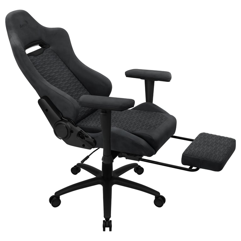 Aerocool Royal AeroSuede Uniwersalny fotel dla gracza Obite siedzisko Szary