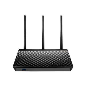 ASUS RT-AC1900U router bezprzewodowy Gigabit Ethernet Dual-band (2.4 GHz/5 GHz) Czarny