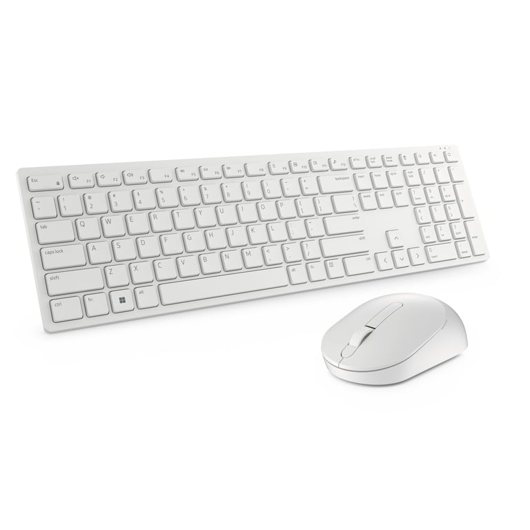 DELL Klawiatura i mysz Pro — KM5221W - rosyjska (QWERTY) - biała