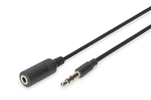 Digitus Audio-Verlängerungskabel, 3,5-mm-Miniklinke
