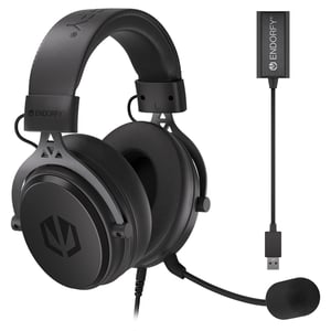 ENDORFY VIRO Plus USB Zestaw słuchawkowy Przewodowa Opaska na głowę Gaming Czarny