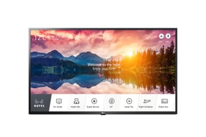 LG 55US662H0ZC.AEU telewizor hotelowy 139,7 cm (55") 4K Ultra HD 400 cd/m² Smart TV Czarny 20 W