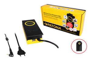 PATONA 2620 adapter zasilający/ inwentor Wewnętrzna 90 W Czarny, Żółty