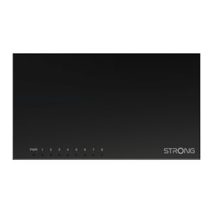 Strong SW8000M Gigabit-Ethernet-Netzwerk-Switch (10/100/1000) Schwarz