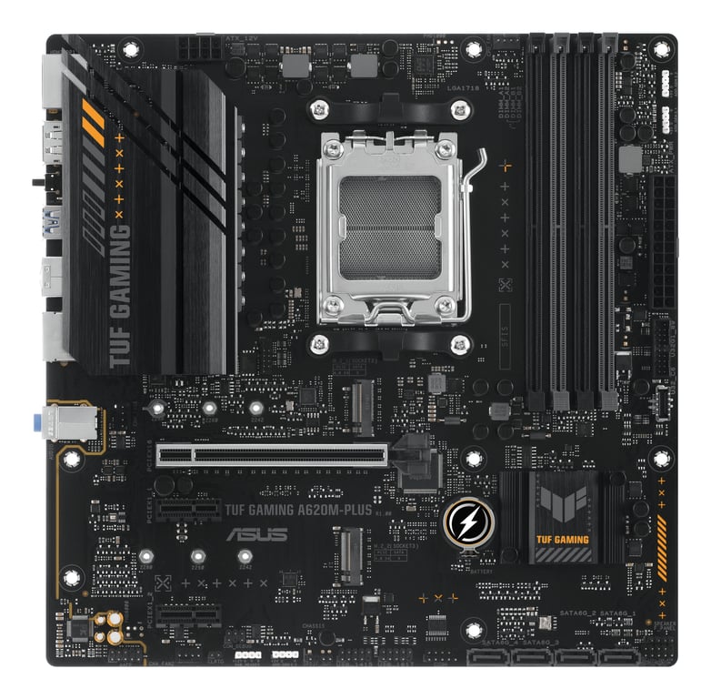 ASUS TUF GAMING A620M-PLUS AMD A620 Gniazdo AM5 micro ATX
