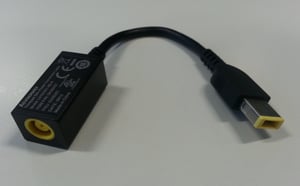Lenovo ThinkPad Slim Power Conversion Cable, Black