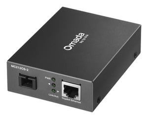 TP-Link Omada MC212CS-2 konwerter sieciowy 1000 Mbit/s 1550 nm Pojedynczy Czarny