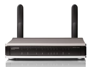LANCOM 1781EW+ trådlös Gigabit Ethernet-router med dubbla frekvensband (2,4 GHz/5 GHz) Grå