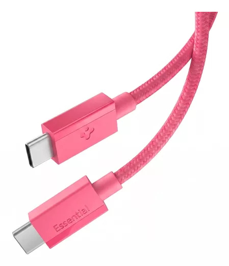 Spigen EB6010CC kabel USB 1 m USB C 0,48 Gbit/s 60 W Różowy